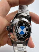 Tag Heuer Bmw Gmt Carrera 43mm Azul