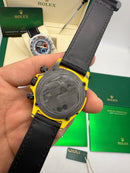 Daytona DIW - Fibra de Carbono 40 mm Yellow Automático Super (base ETA)