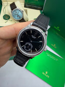 Geneve 1908 Preto - 40 mm Automático Base ETA Clone
