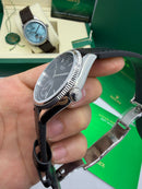 Geneve 1908 Preto - 40 mm Automático Base ETA Clone