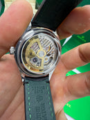 Geneve 1908 Preto - 40 mm Automático Base ETA Clone