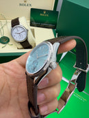 Geneve 1908 Ice Blue - 40 mm Automático Base ETA Clone