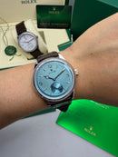 Geneve 1908 Ice Blue - 40 mm Automático Base ETA Clone