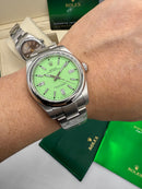 Oyster Perpetual Verde 36mm Automático