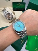 Oyster Perpetual Azul 36mm Automático