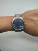 Relógio Omega Seamaster Aqua Terra Azul 42mm Automático