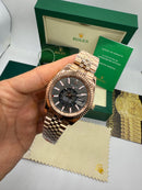 Sky-Dweller Brown Everose Automático