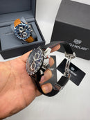 TAG Heuer Carrera Couro 43mm Preto Automático