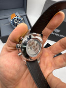 TAG Heuer Carrera Couro 43mm Preto Automático