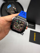 Richard Mille RM 65-01 Cronógrafo Automático Azul (Base ETA)