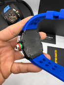 Richard Mille RM 65-01 Cronógrafo Automático Azul (Base ETA)