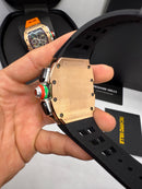 Richard Mille RM 65-01 Cronógrafo Automático Preto (Base ETA)