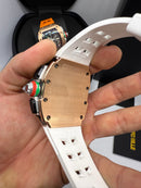 Richard Mille RM 65-01 Cronógrafo Automático Branco (Base ETA)