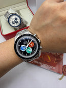 Omega Speedmaster Moonwatch aço Automático