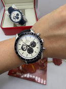 Omega Speedmaster Snoopy Preto Automático
