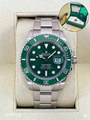 Submariner Date Hulk base ETA Automático + Caixa completo
