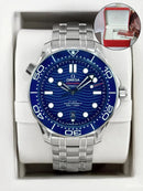 Omega Seamaster Diver 300  Blue base ETA Automático + Caixa completo