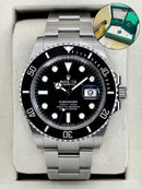 Submariner Date Preto base ETA Automático + Caixa completo