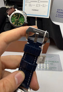Panerai Luminor Marina Azul Couro- 47mm automático