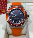 Omega Seamaster Planet Ocean  Laranja Automático