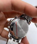 Relógio Tissot Prc 200 Chronograph Preto aço 42mm