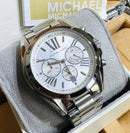 Relógio Michael Kors Mk5535 Bradshaw Prata