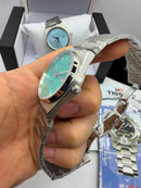 Tissot Prx Automatic 80 Automático Azul Tiffany 40mm