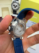 Relógio Longines Conquest Chrono 42mm Automático Azul