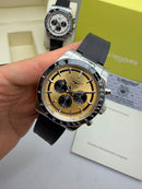 Relógio Longines Conquest Chrono 42mm Automático Dourado