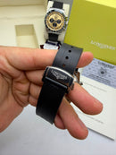 Relógio Longines Conquest Chrono 42mm Automático Branco e Preto