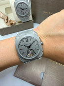 Bvlgari Octo Finissimo Turbilhão Cinza 40mm Base ETA