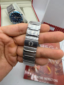 Omega Constellation Co-Axial Master 41mm Automatico Preto Prata