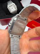 Cartier Santos 40mm Titanium Branco automático