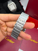 Cartier Santos 40mm Titanium Branco automático