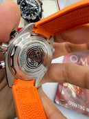 Omega Seamaster Planet Ocean Chronograph 600M Preto Funcional