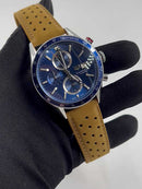 TAG Heuer Carrera Couro 43mm Automático