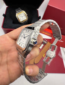 Cartier Santos 40mm base ETA Automático + Caixa completa