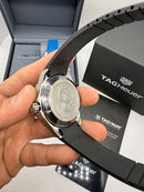 TAG Heuer Aquaracer - Pulseira Borracha Preto - 42mm