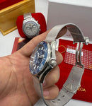 Omega Seamaster base ETA "Edição 007 Blue" Automático + Caixa completo