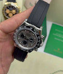 Daytona "Silver Ghost" prata Automático