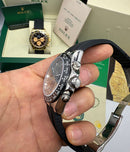 Daytona "Silver Ghost" prata Automático
