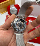 Omega Seamaster base ETA "Edição 007 Blue" Automático + Caixa completo