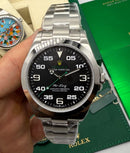 Rolex Air-King 40mm Black Automático