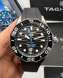 TAG Heuer Aquaracer - Pulseira Borracha Preto - 42mm