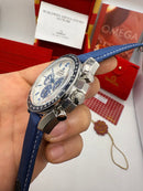 Omega Speedmaster Snoopy Azul Automático