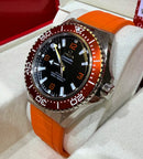 Omega Seamaster Planet Ocean  Laranja Automático