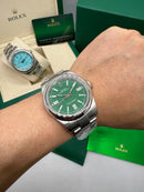 Oyster Perpetual Verde 36mm Automático