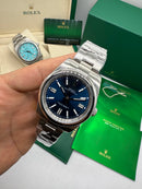 Oyster Perpetual Azul 36mm Automático