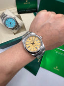 Oyster Perpetual Amarelo 36mm Automático