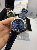Panerai Luminor Marina Azul Couro- 47mm automático